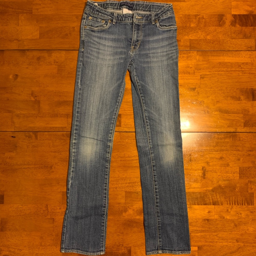 Girl's Slim Straight Levi's Jeans, Size 14